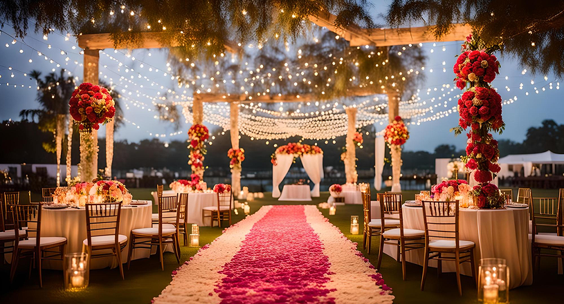 Evening Weddings in JP Nagar: Best Lawns for Night Functions