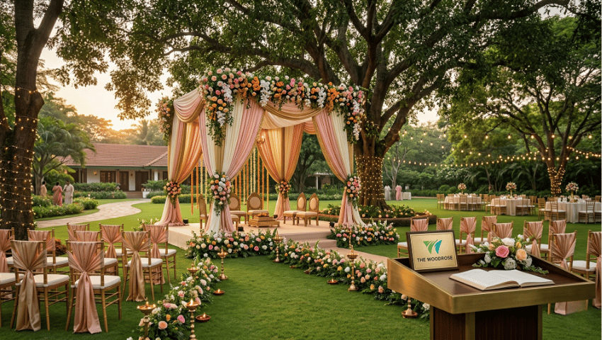 outdoor wedding venues in Bangalore