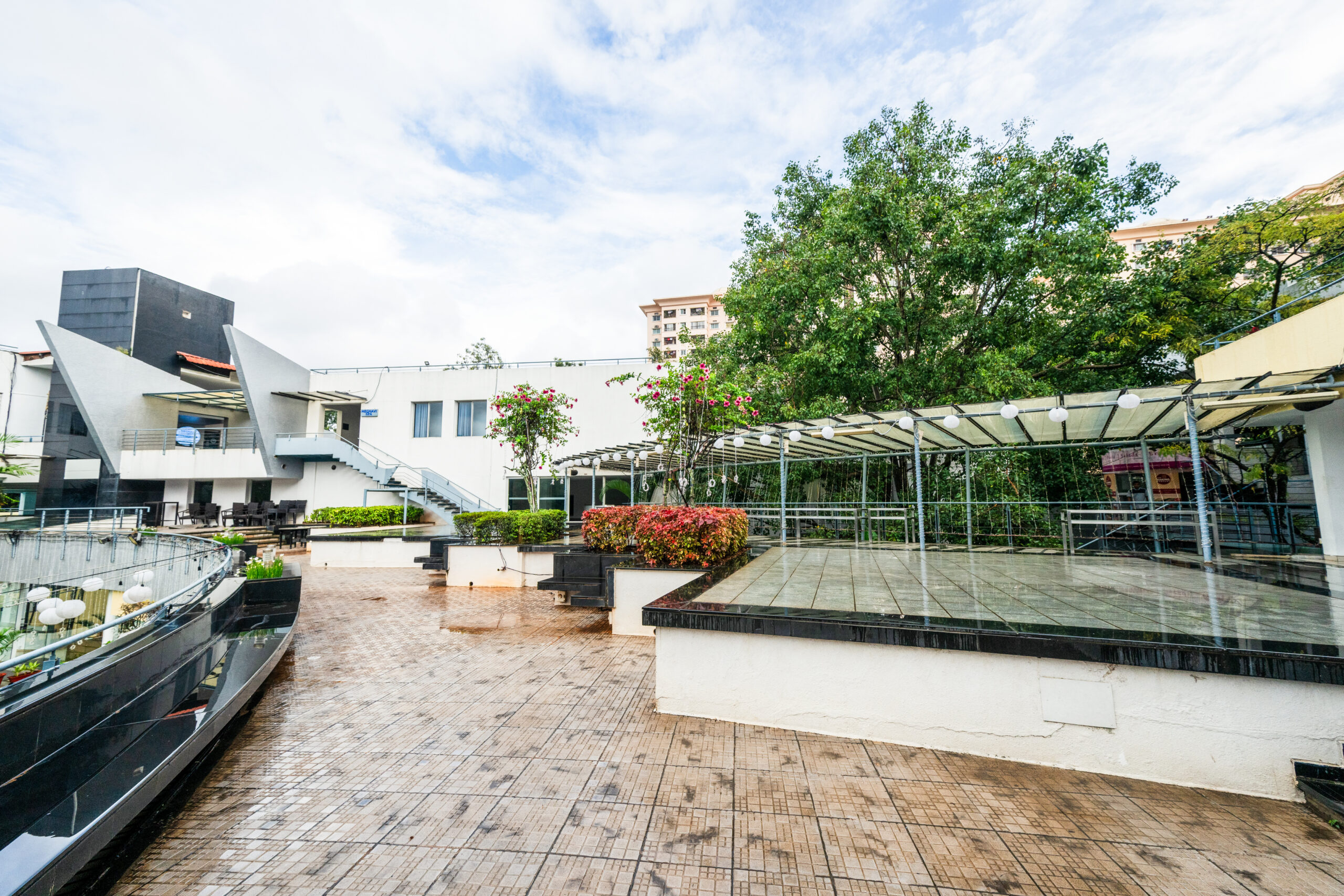 Terrace CourtYards at the Woodrose Club