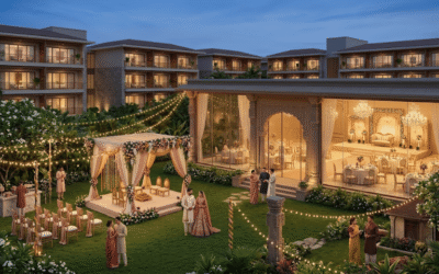 Luxury Wedding Venues in Bangalore with Rooms, Lawns and Banquet Spaces